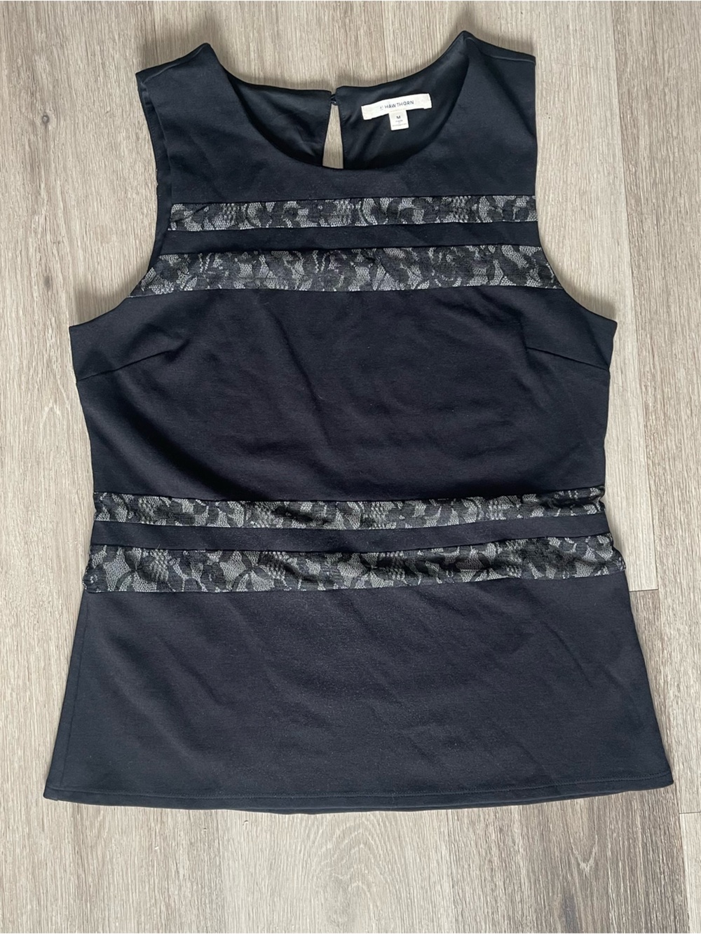 Black Strapless Blouse